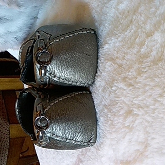Cole Haan Womens Loafers Size 6 1/2 Pewter color - Picture 6 of 6